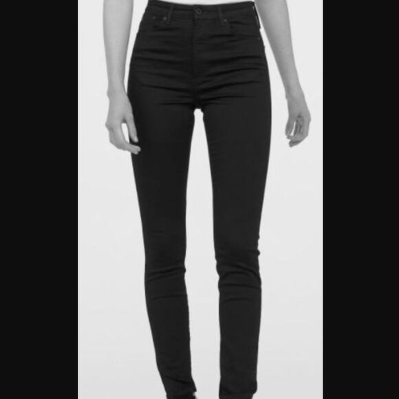 Uniqlo EXTRA STRETCH HIGH-RISE Color Classic White LEGGINGS PANTS in XXS - Picture 2 of 2